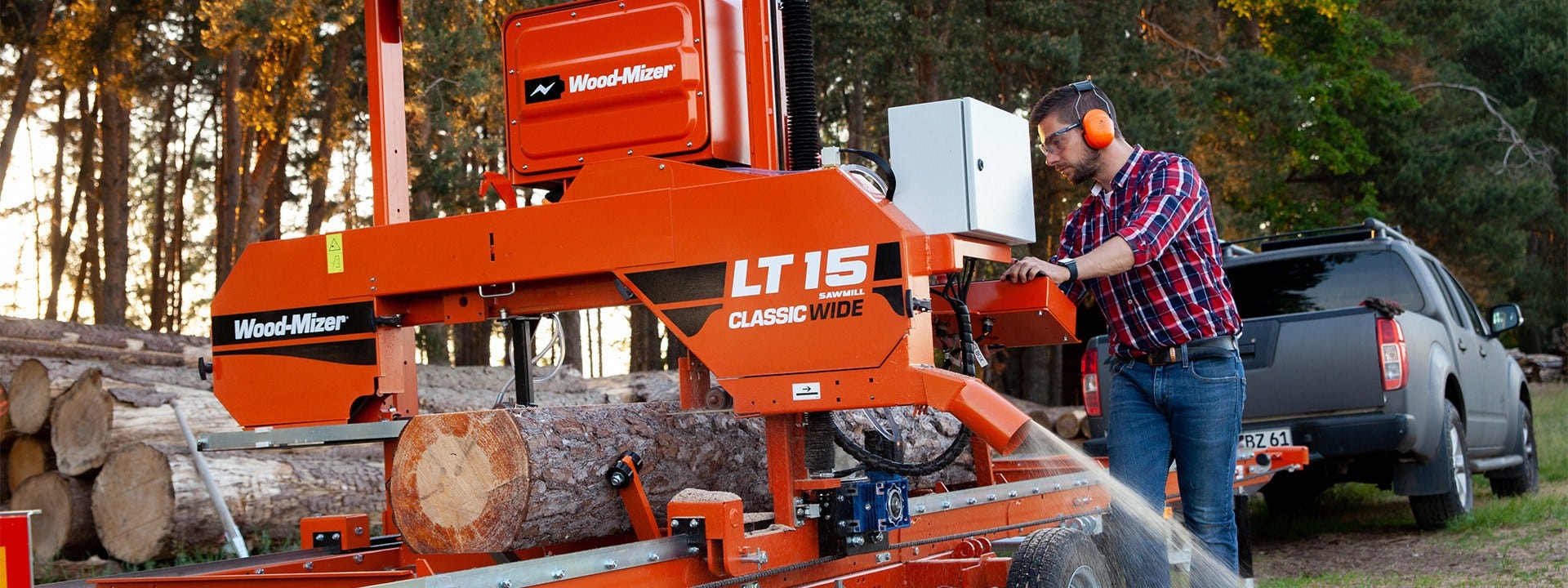 Wood-Mizer lanseeraa alan ensimmäisen akkukäyttöisen siirrettävän sahan