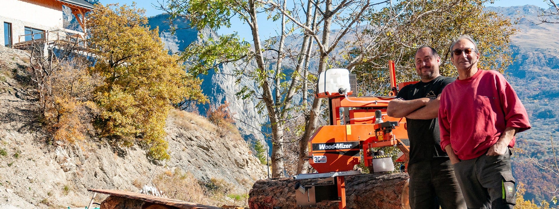 Discovering the Beauty of Wood in the French Alps with Wood-Mizer Equipment  