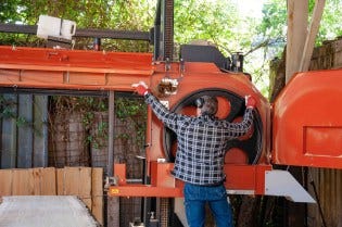 How to service a sawmill