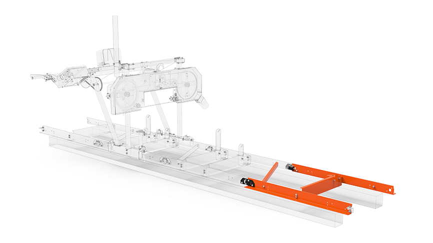 Additional Bed Sections for LX50START Sawmill