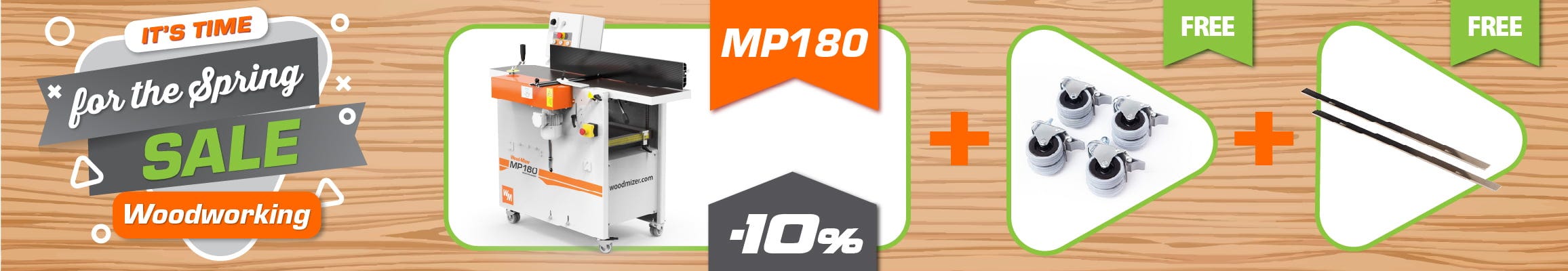 MP180 Planer/Moulder
