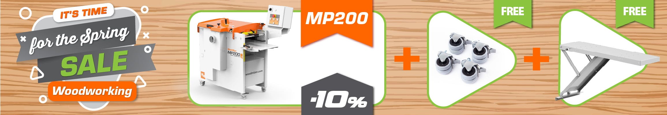 MP200 2-sided Planer/Moulder