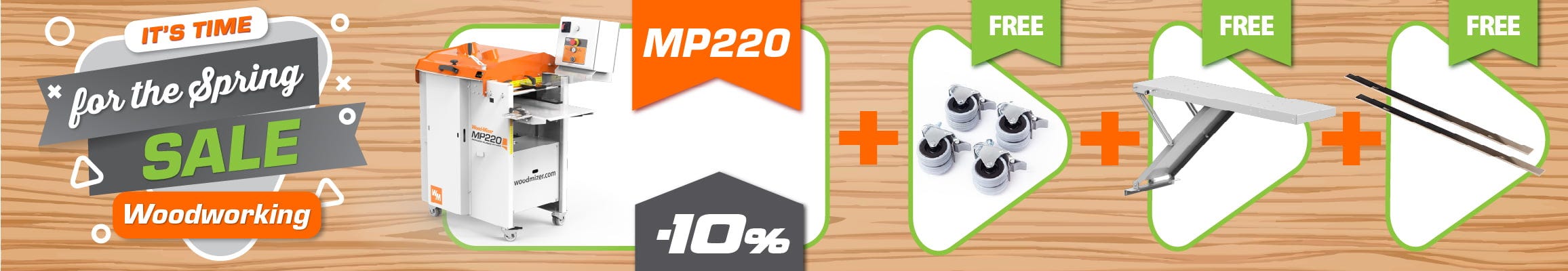 MP220 Planer/Moulder/Ripsaw